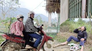 Mr. Vang and his daughter were happy to return to their home