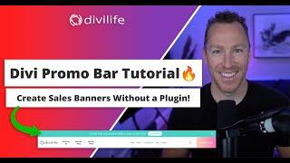 How to Create a Promo Bar in Divi to Promote Sales (Two Methods!) 