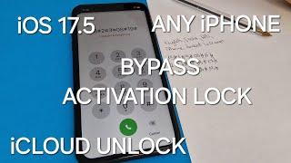 iOS 17.5 iCloud Unlock iPhone 4/5/6/7/8/X/11/12/13/14/15 Any iOS️Bypass Activation Lock Success️