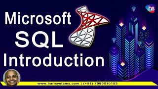 Microsoft SQL Server Introduction | SQL tutorial for beginners | Sekharmetla | Harisystems