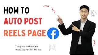 Tool automatically posting Facebook reels | Auto post reels Facebook