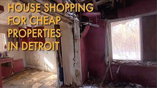 Shopping for cheap properties in Detroit