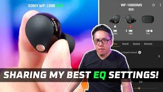 BEST Sony WF-1000XM5 EQ Settings!  [Tutorial]