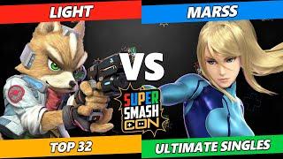 SSC 2023 Top 32 - Light (Fox) Vs. Marss (ZSS) Smash Ultimate Tournament