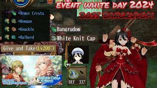 toram online - event white day 2024 boss bangrudom reviews quest give & take - Yusagi