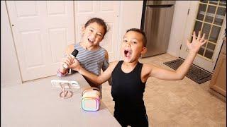 Kids Karaoke Machine Review | Mini Karaoke Toys Wireless Microphone