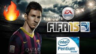 FIFA 15 Low end pc gameplay ||4gb ram||128 mb vram(No graphics card)