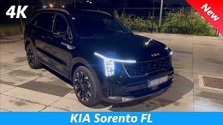 Kia Sorento 2025 FIRST look at night 4K (Exterior - Interior) Ambient lights