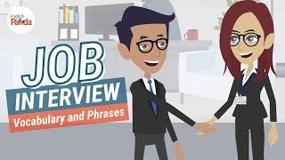 Job Interview Vocabulary and Phrases in English Conversation | Business English Lesson