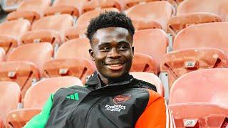 BUKAYO SAKA | On facing Inter Milan, UCL, Odegaard, captaining the side, Edu & more