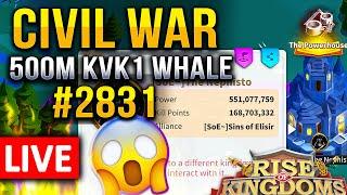 Civil War 500m Nephisto   LIVE!  Rise of Kingdoms ROK