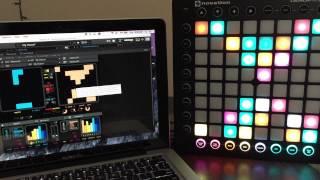 Reaktor Newscool on the Launchpad Pro