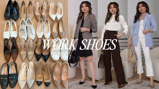 the Ultimate Work Shoe Guide  | Work Wear best shoes for the office | Miss Louie