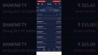BANKNIFTY Today profit | 16AUG. 2021 | BULL AND BEARS