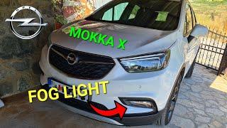 Opel (Vauxhall) Mokka X - Front Fog Light Bulb Replacement