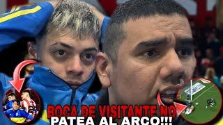 BOCA DE VISITANTE NO PATEA AL ARCO !!! | REACCIONES de HINCHAS | INSTITUTO 0 vs BOCA JUNIORS 0