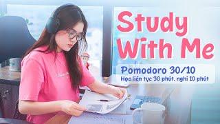  LIVE | 1 Hour Study With Me & Music #4 Pomodoro 30/10 Lofi Study, 10 min break, Study with LaLa