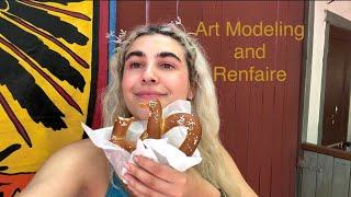 Art Modeling and Renfaire Vlog