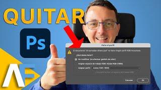  Como QUITAR la Ventana Falta PERFIL al Abrir PHOTOSHOP 2023