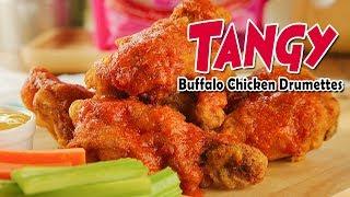 How To Make Tangy Buffalo Chicken Drumettes | Share Food Singapore