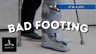 Boyfriend ASMR Guy Best Friend Helps You With Your Broken Ankle [Injured Listener] | Bad Footing 