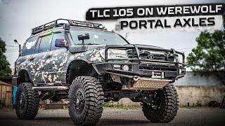 TLC 105 on WEREWOLF Portal Axles