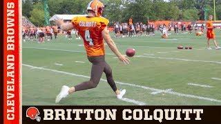 Britton Colquitt, The Life of a Punter | Cleveland Browns