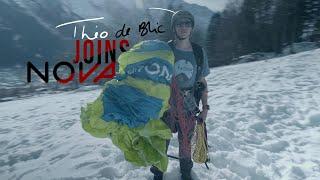 THEO DE BLIC JOINS NOVA PARAGLIDERS - PARAGLIDING