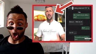 WOW! Carl Froch *LEAKS & EXPOSES* Anthony Joshua 'Fake Humble Roadman' BEEF Texts.. "