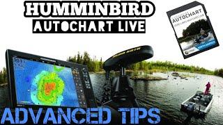 Humminbird AUTOCHART Live TIPS on the Water - Advanced Tutorial