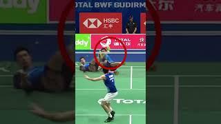 Terrifying badminton injury to the head - part 1 #badminton