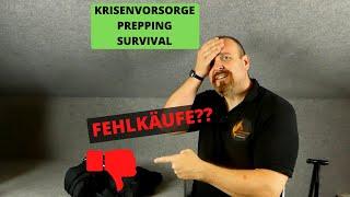 Krisenvorsorge - Prepping - Survival - Outdoor? Ja, es gibt auch Fehlkäufe 