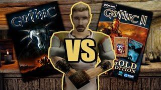 Gothic 1 vs. Gothic 2 | DAS macht Gothic 1 besser als Gothic 2 | Gothic Meinung