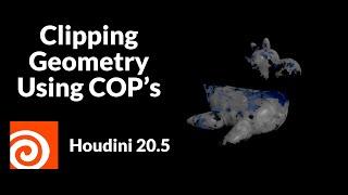 Clipping Geometry Using COP Textures | Houdini 20.5