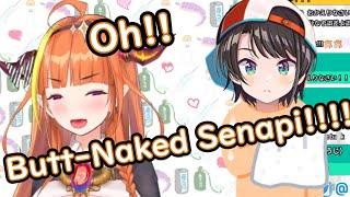 Thank you Naked-Senpai! - Kiryu coco Oozora subaru【 Hololive ▷ Eng sub】