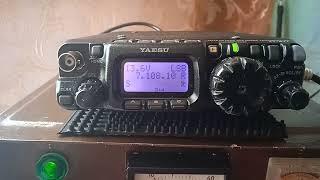 Yaesu ft817+ ГУ19+2хГУ29 работа в эфире