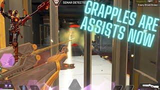 Grapples Are Assists! #apexlegends #apexlegendsclips