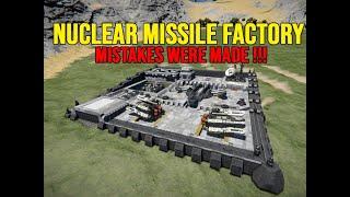Nuclear Missile Factory Failure - Space Engineers