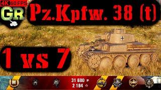 World of Tanks Pz.Kpfw. 38 (t) Replay - 11 Kills 1.7K DMG(Patch 1.4.0)