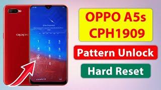 Oppo A5s CPH1909 Hard Reset Pattern Unlock | Oppo A5s Remove Screen Lock