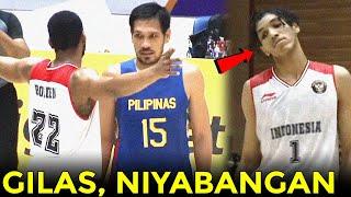 June Mar vs NBA Player, batang prospect ng Indonesia INANGASAN ang Gilas! | Highlights