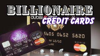 Credit Cards for Billionaires-Top 4 Most EXCLUSIVE Credit Cards