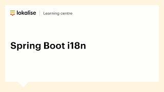 Java Spring Boot i18n | Translating your app