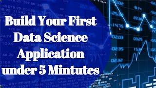 Build Your First Data Science App with me under 5 Minutes||Philodiscite