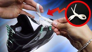 How To Factory Tie Shoe Laces Deadstock Knot (Tutorial)