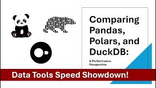 We put Pandas, Polars, and DuckDB to the test! which comes out on top? | Data Tools