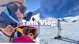 Vlog | Mina snowboard yaptı , çocuklarla kayak tatili ️