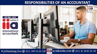   Responsibilities of an Accountant | ️ Accountant Job Description (Detailed In English)