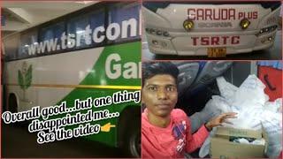 TSRTC Scania Garuda Plus | Chennai-Hyderabad | Full bus description | Naveen kumar