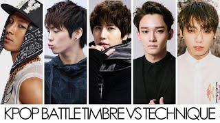 Kpop Battle Timbre VS Technique (Male)